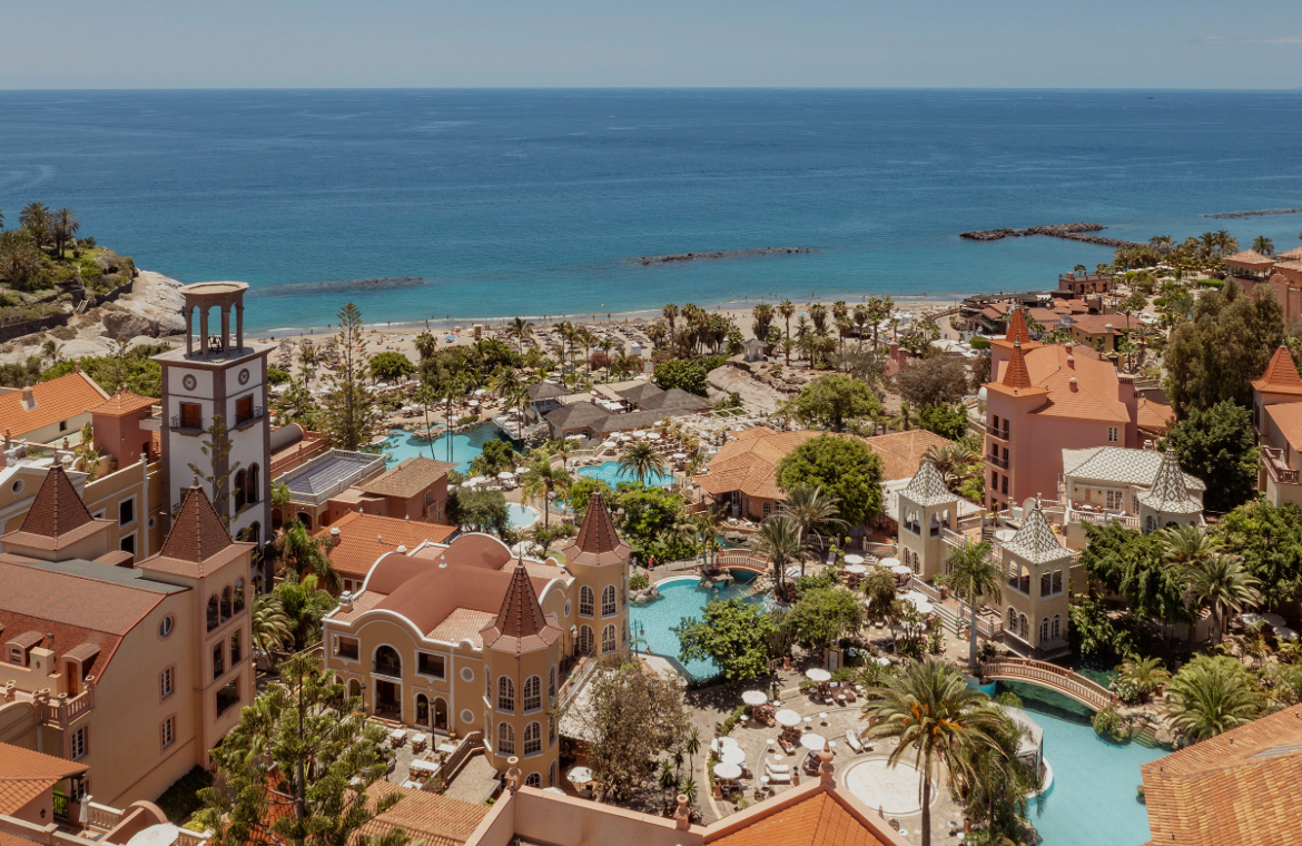 Vista aérea de Playa del Duque